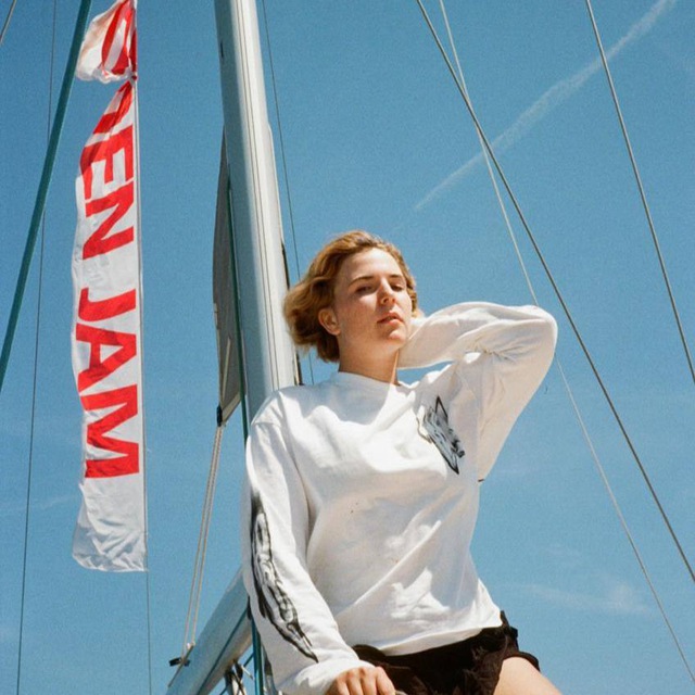 Kris at the helm